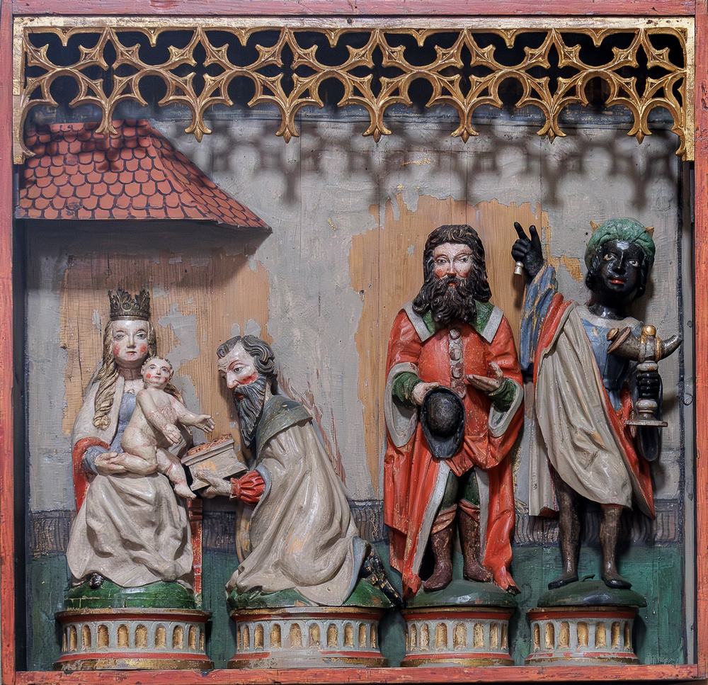 Ancona lignea dei Re Magi di Formazza, tra le immagini della mostra