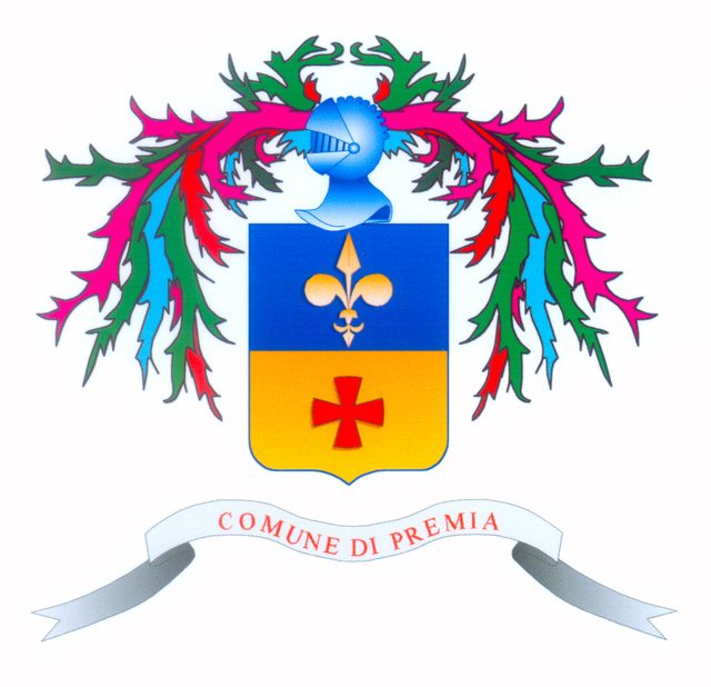 Gonfalone del Comune di Premia
